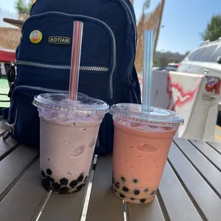 Boba smoothies