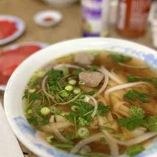 Pho tai bo vien, extra tai on the side