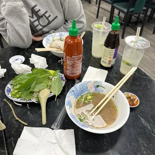 #12 &amp; #15 regular with 2 fresh lemon soda