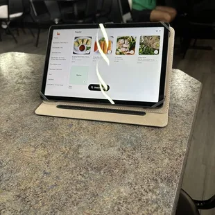 Order at the table
