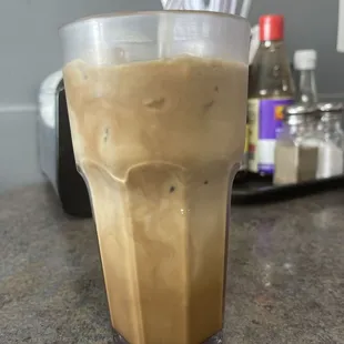 Vietnamese coffee with extra milk