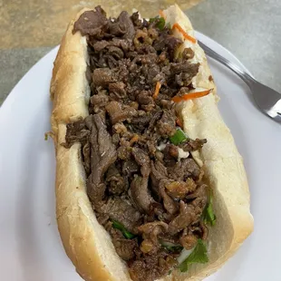 Beef Vietnamese Sandwich