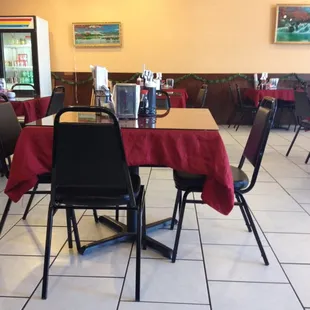 Simple decor very clean