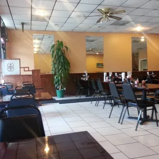 Entrance and Seating area