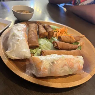 3. Spring Rolls with Shrimp