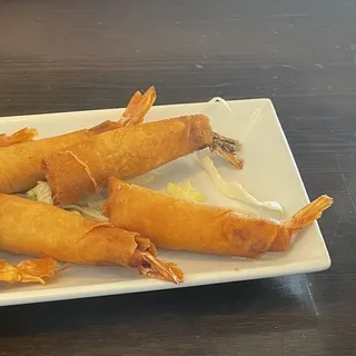 5. Fried Shrimp Spring Rolls