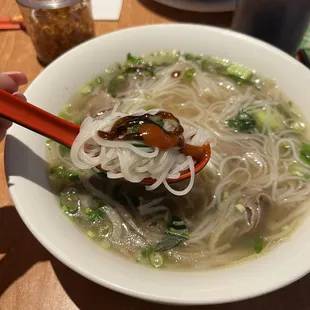 Pho Tai with sauce