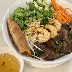 Shrimp and pork vermicelli