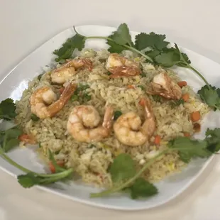 Shrimp fried rice