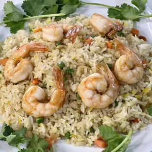 Shrimp fried rice