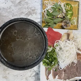 Hot stone pho