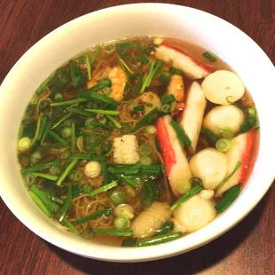Seafood Noodle Soup