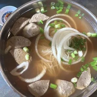 4. Meat Ball Noodle Soup