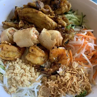 16. Grilled Pork and Shrimp with Rice Dish Special