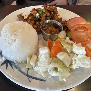 20. Grilled Chicken with Rice Dish Special