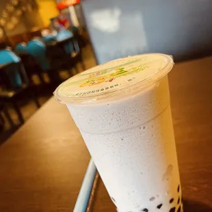 Taro bubble tea!