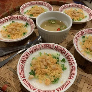 A5. Steamed Rice Cake and Shredded Shrimp Bnh Bo