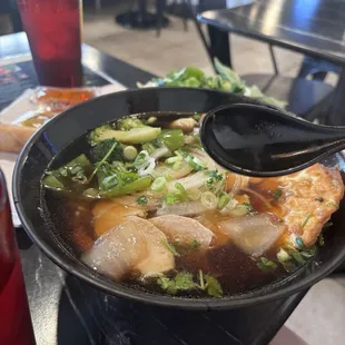 Japanese chicken ramen