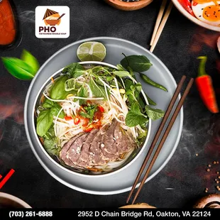 Experience the soul of Vietnamese cuisine with our delicious Bún Bò 
 Aromatic, hearty, and unforgettable. Your perfect meal awaits!