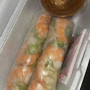 Spring rolls!