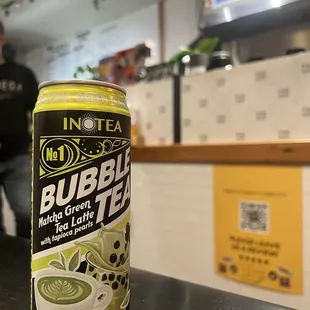 Inotea Bubble Tea - Matcha 16oz