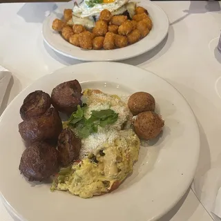 -Chopped Brisket Sandwich-