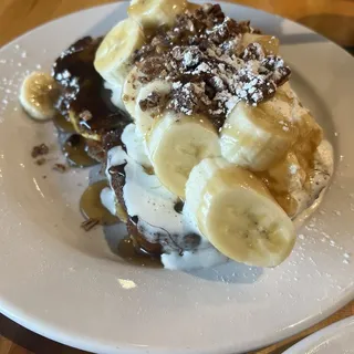 -Banana Foster French Toast-