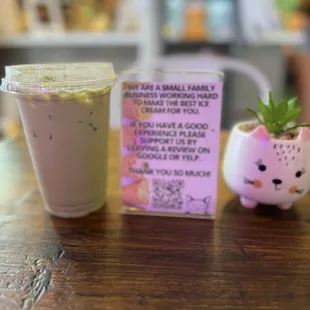 Matcha latte