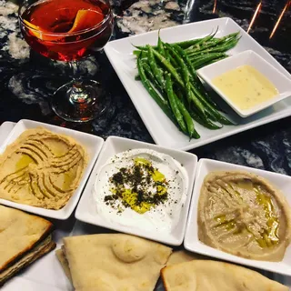 Trio of Spreads Plate