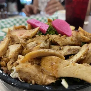 chicken shawarma bowl