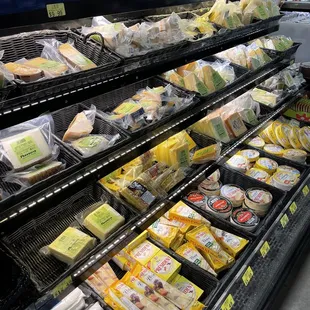 Cheese section