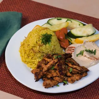 Chicken Shawarma Plate