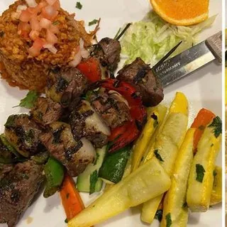 Seafood Combo Kebobs