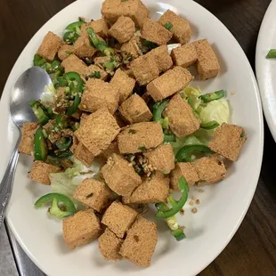 Salt and Pepper Tofu