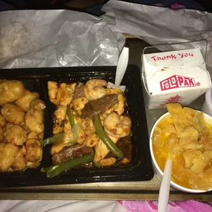 That's what I call take out!!