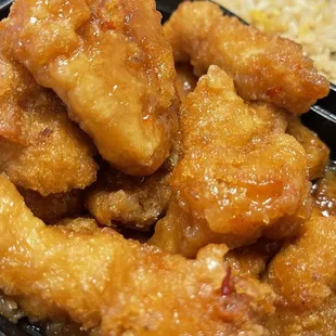 Sweet chili chicken breast.