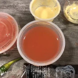 Pink sauce?!
