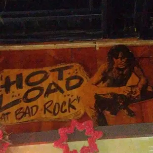 Some of the old art on the walls.. love it!!