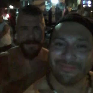 Its freaken rocco steel super hot and nice guy