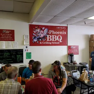 Great Smoker and BBQ training. Full class. I am learning a lot.