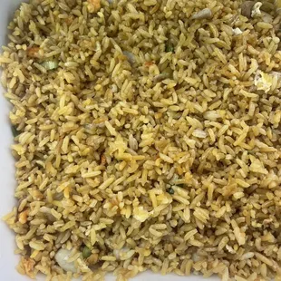 Pretty much just rice