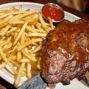 Baby Back Pork Ribs Fries