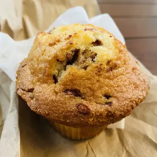 Cinnamon roll muffin