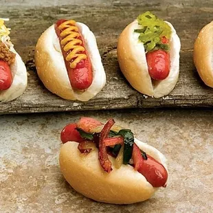 hot dogs, hot dog, food, sandwich