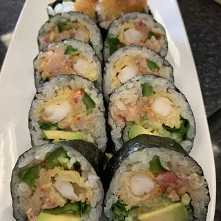 Hamachi Ebi Roll