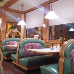 Comfy booths