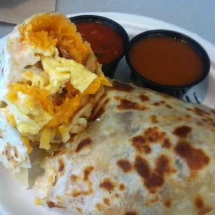 Breakfast burrito