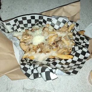 Phoenix fries with chicken