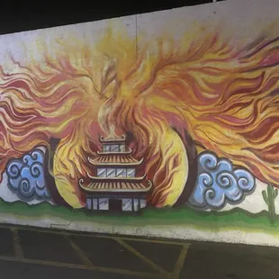 Mural outside