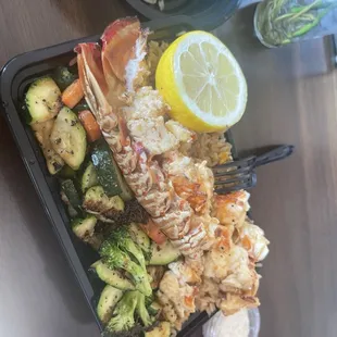 Hibachi Lobster